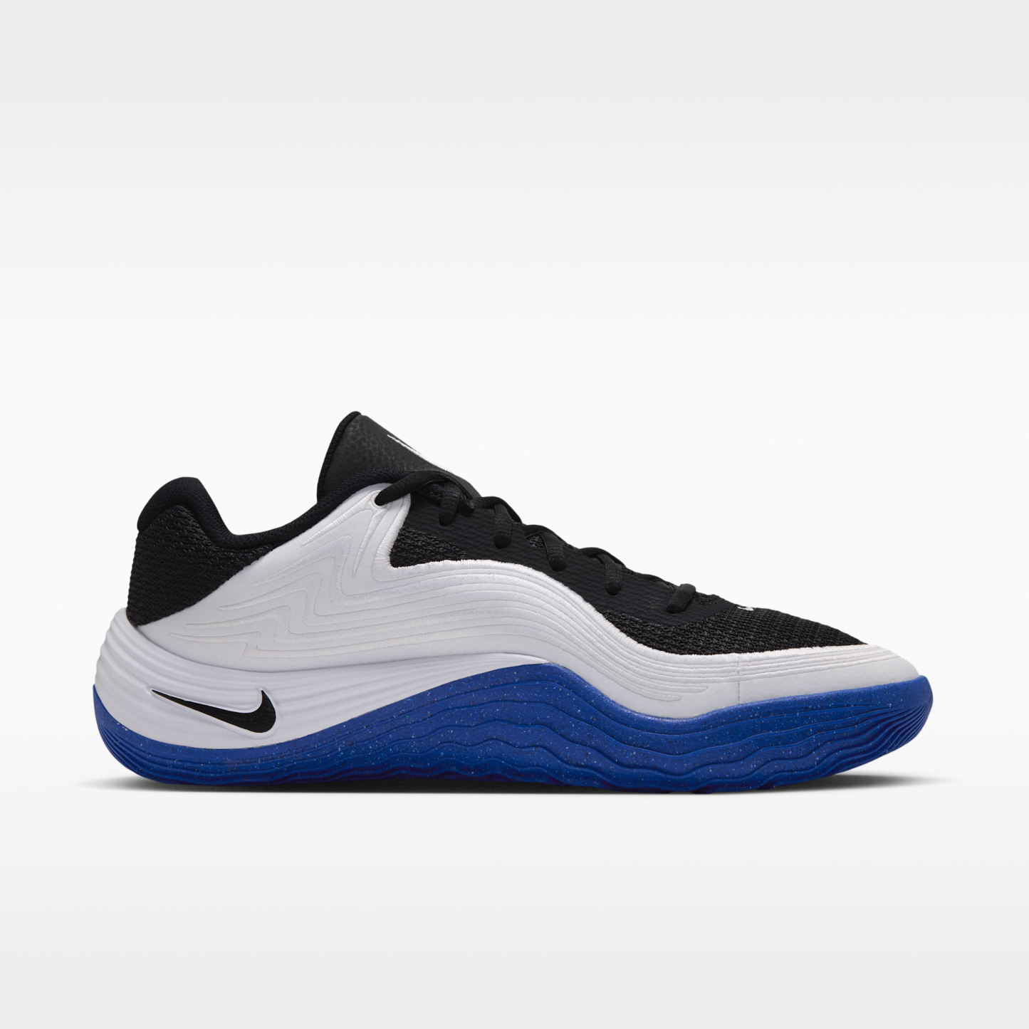 Nike Precision 8 Low - Μαύρο/Λευκό/Racer Blue/Racer Blue - 3