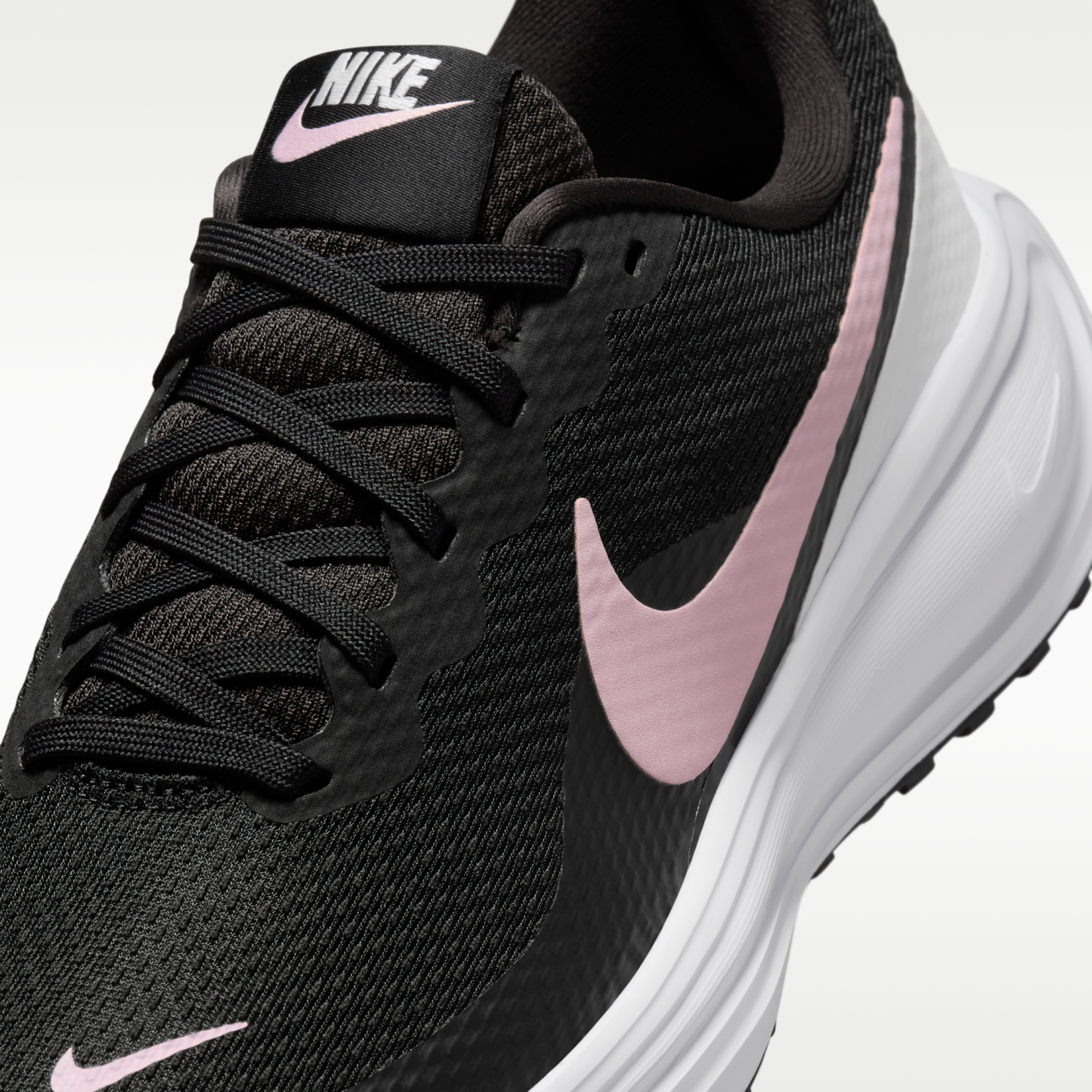Nike Revolution 8 - Μαύρο/Λευκό/Anthracite/Pink Foam - 7