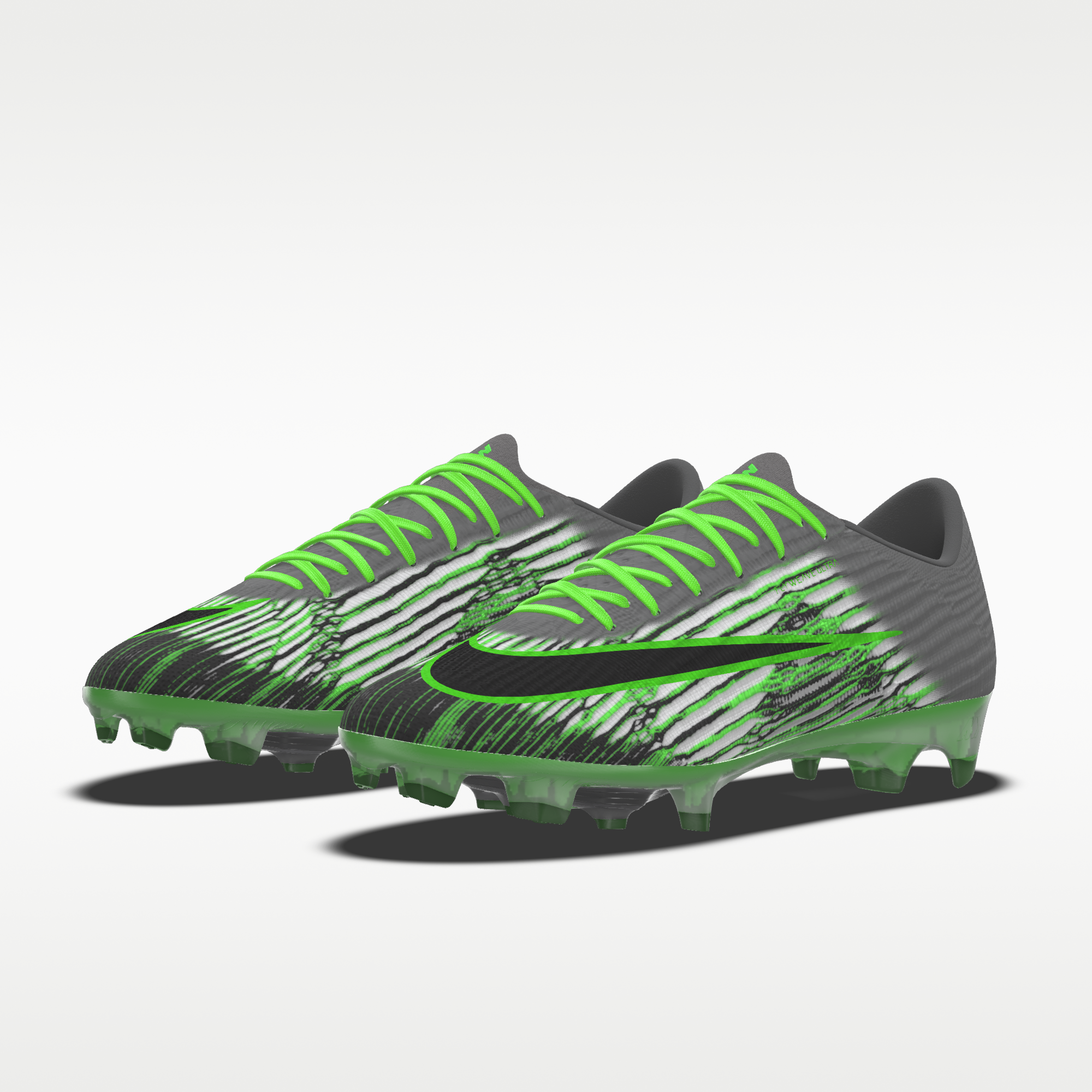 Nike Mercurial Superfly 11 Elite By You - Cool Grey/Cool Grey - 2