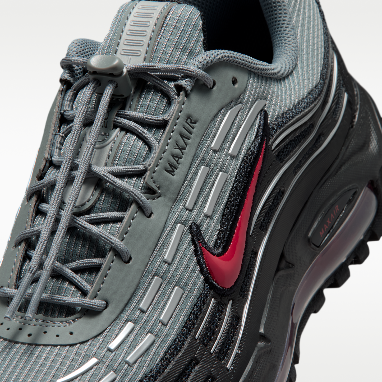 Nike Air Max TL 2.5 - Smoke Grey/Μαύρο/Dark Smoke Grey/Tough Red - 7