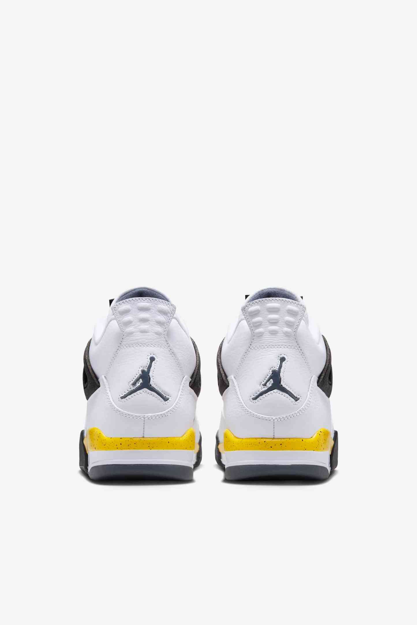 Air Jordan 4 Retro "Tour Yellow" - Λευκό/Dark Blue Grey/Μαύρο/Tour Yellow - 6
