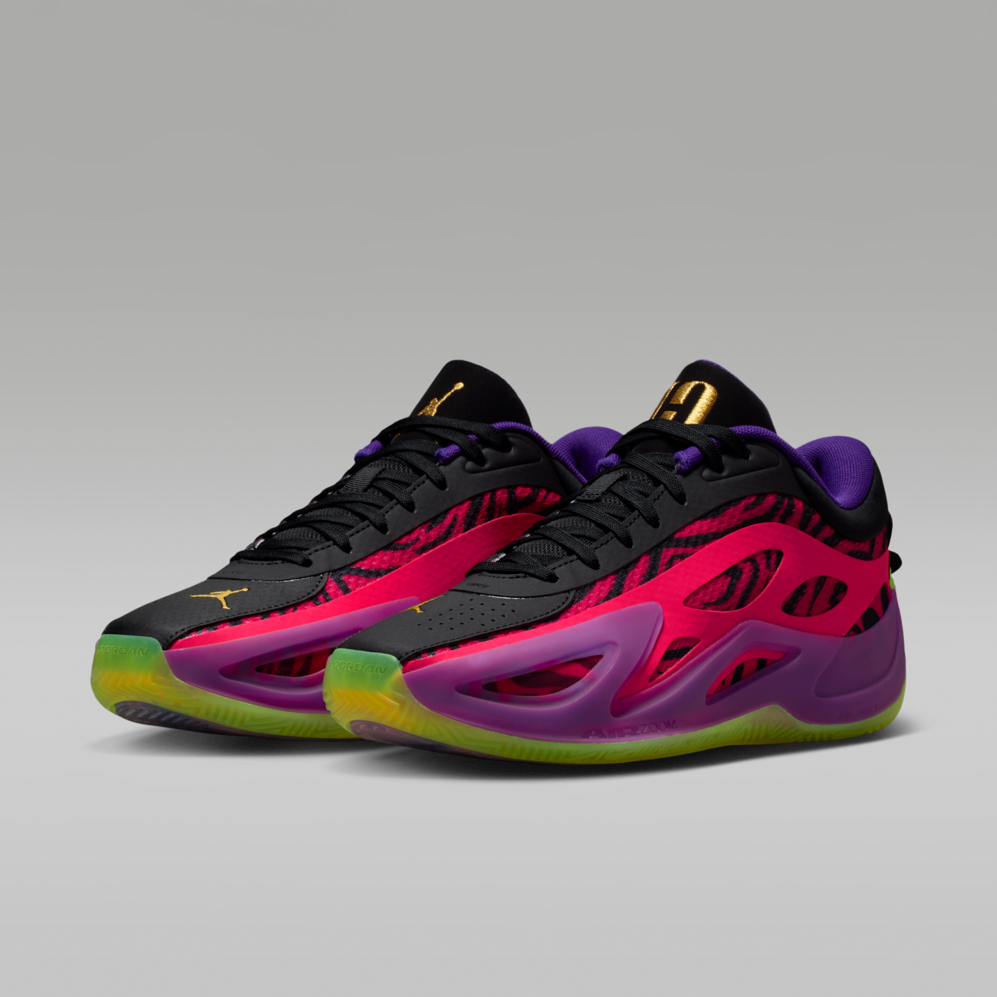 Jordan Heir Series 2 "Birds of Paradise" - Red Orbit/Voltage Purple/Volt/Μαύρο - 5