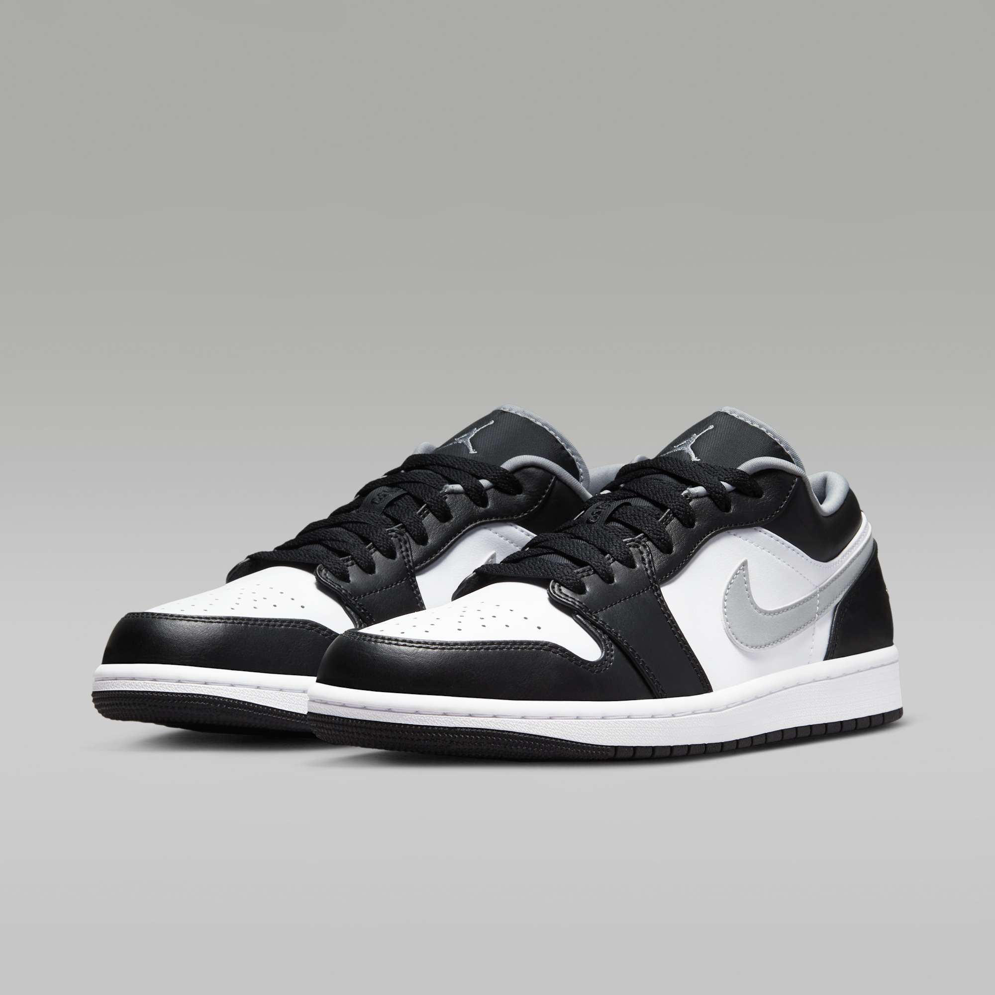 Air Jordan 1 Low - Μαύρο/Λευκό/Particle Grey - 5