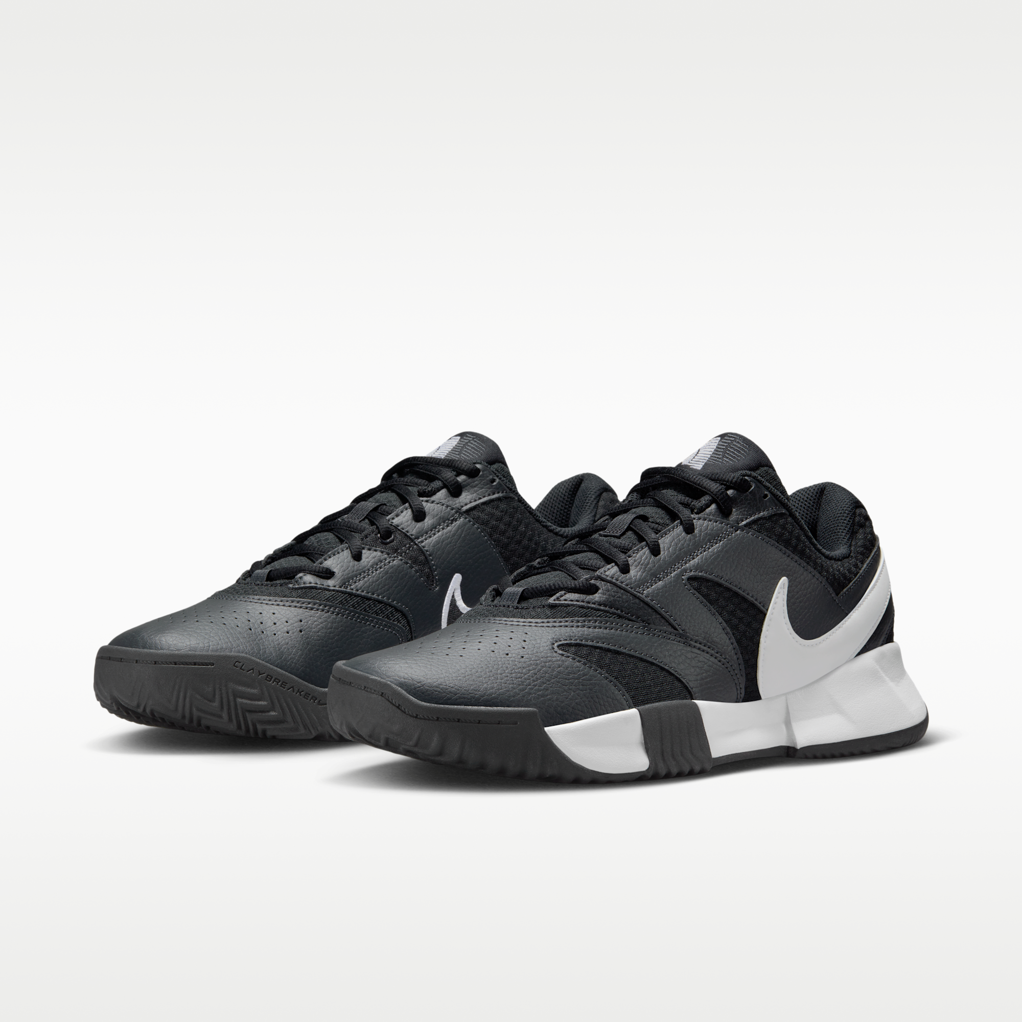 NikeCourt Lite 4 - Μαύρο/Anthracite/Λευκό - 5