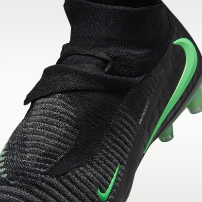 Nike Phantom 6 High Elite - Μαύρο/Μαύρο/Illusion Green (HQ2329-001) - 8