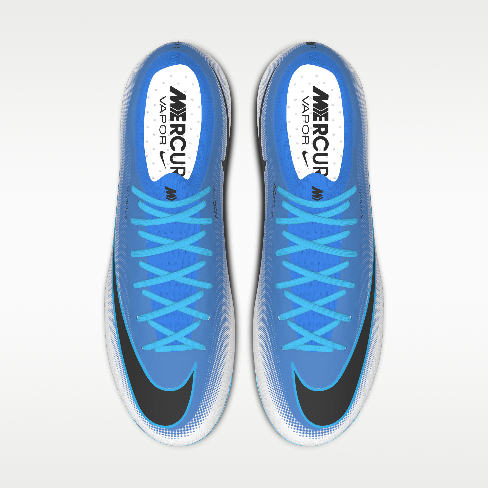 Nike Mercurial Vapor 17 Elite By You - Bright Crimson/Λευκό (3653204120) - 4