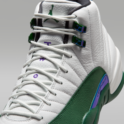 Air Jordan 12 Retro "Idols Become Rivals" - Summit White/Fierce Purple/Gorge Green - 7