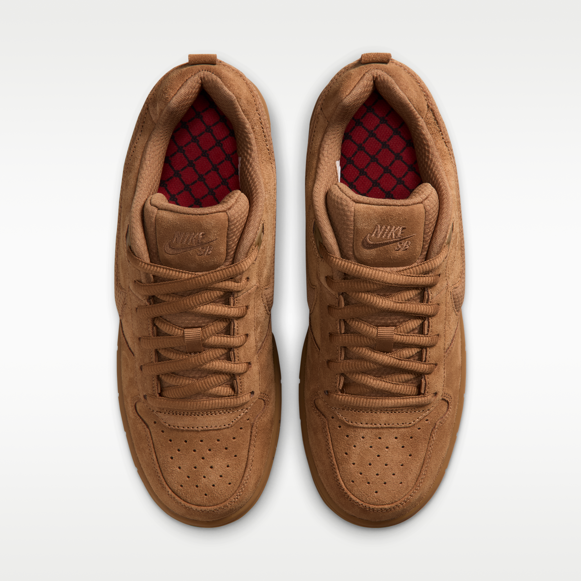 Nike SB Zoom Air Paul Rodriguez Low - Light British Tan/University Red/Μαύρο/Light British Tan - 4