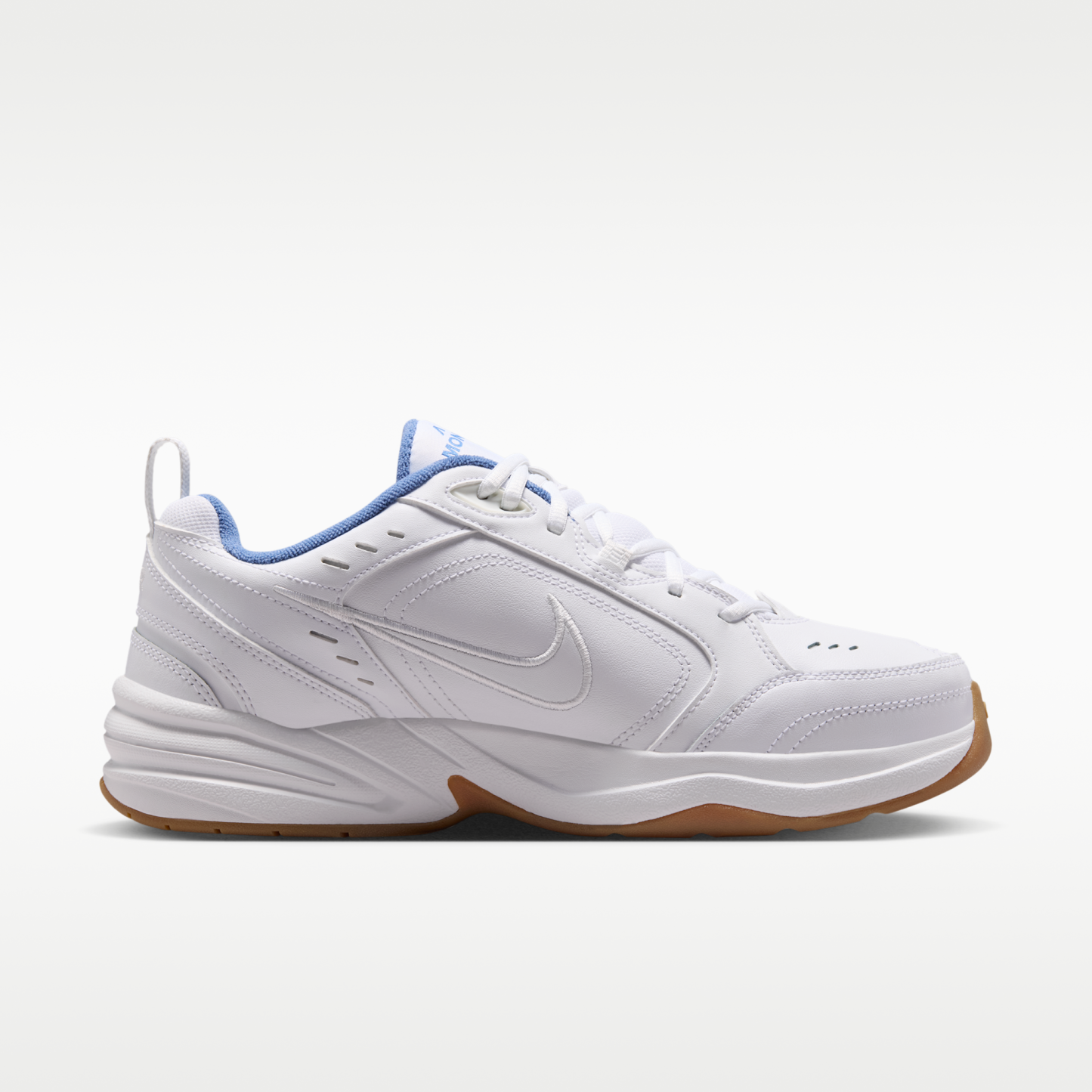 Nike Air Monarch IV - Λευκό/Indigo Storm/Gum Light Brown/Λευκό - 3