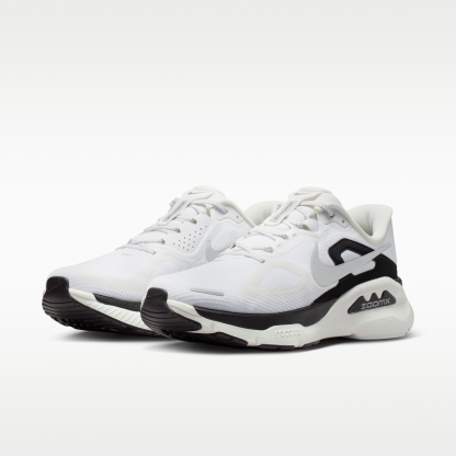 Nike Structure Plus - Summit White/Μαύρο/Metallic Silver - 5