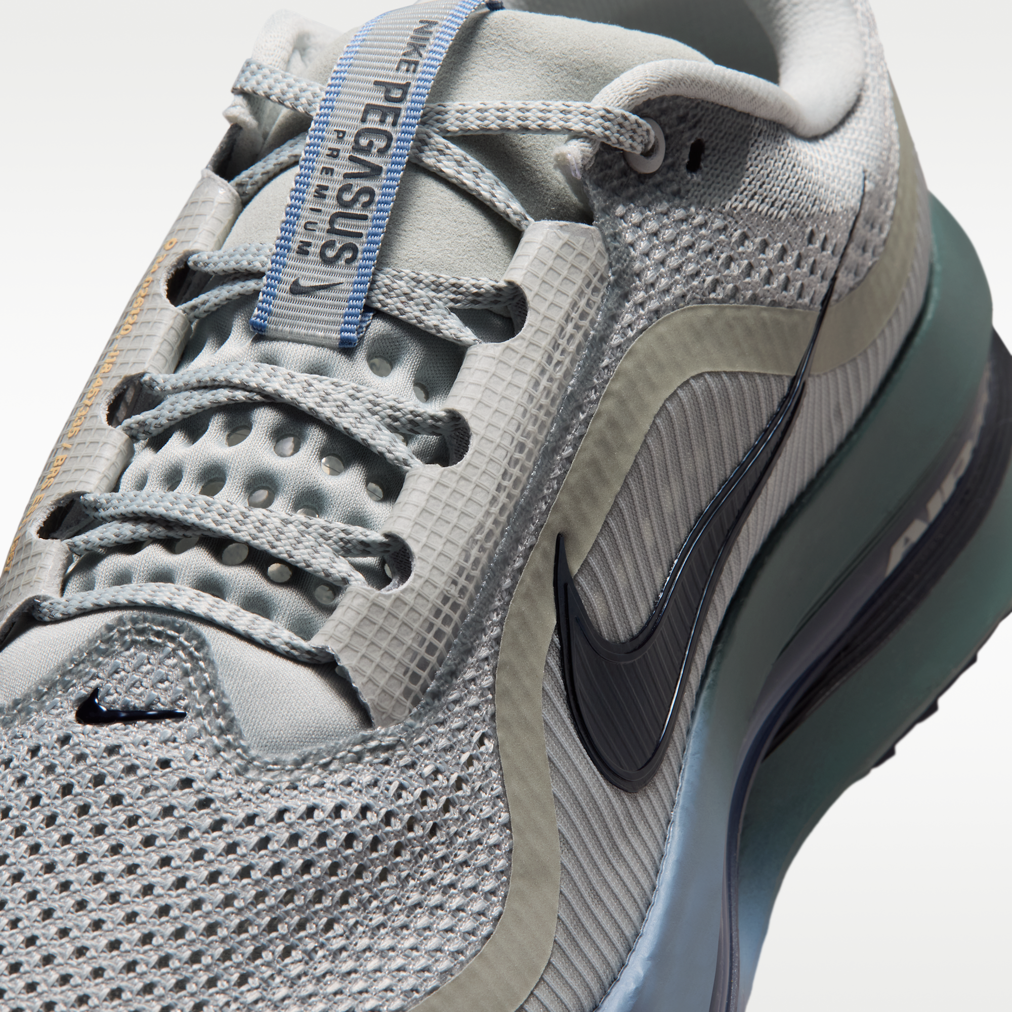 Nike Pegasus Premium - Grey Mist/Mineral Slate/Work Blue/Dark Obsidian - 7