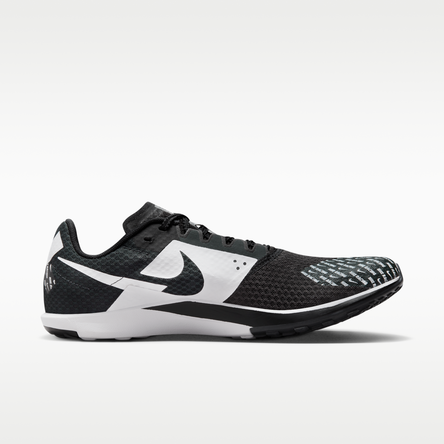 Nike Zoom Rival Waffle 6 - Μαύρο/Dark Smoke Grey/Λευκό/Metallic Silver - 3