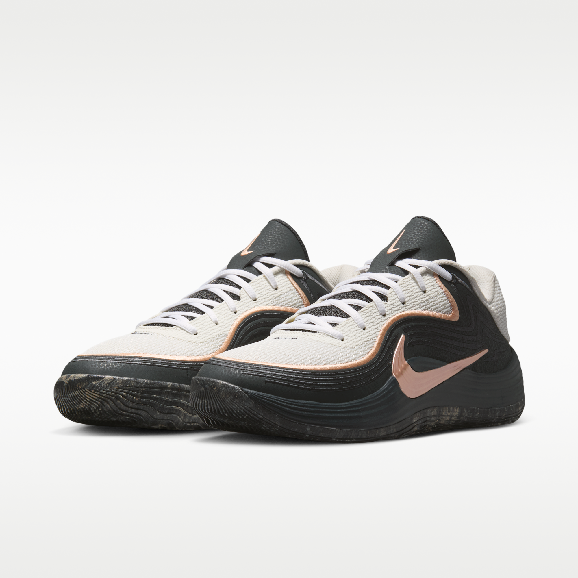 Nike Precision 8 Low - Anthracite/Sail/Sunset Haze/Sunset Haze - 5
