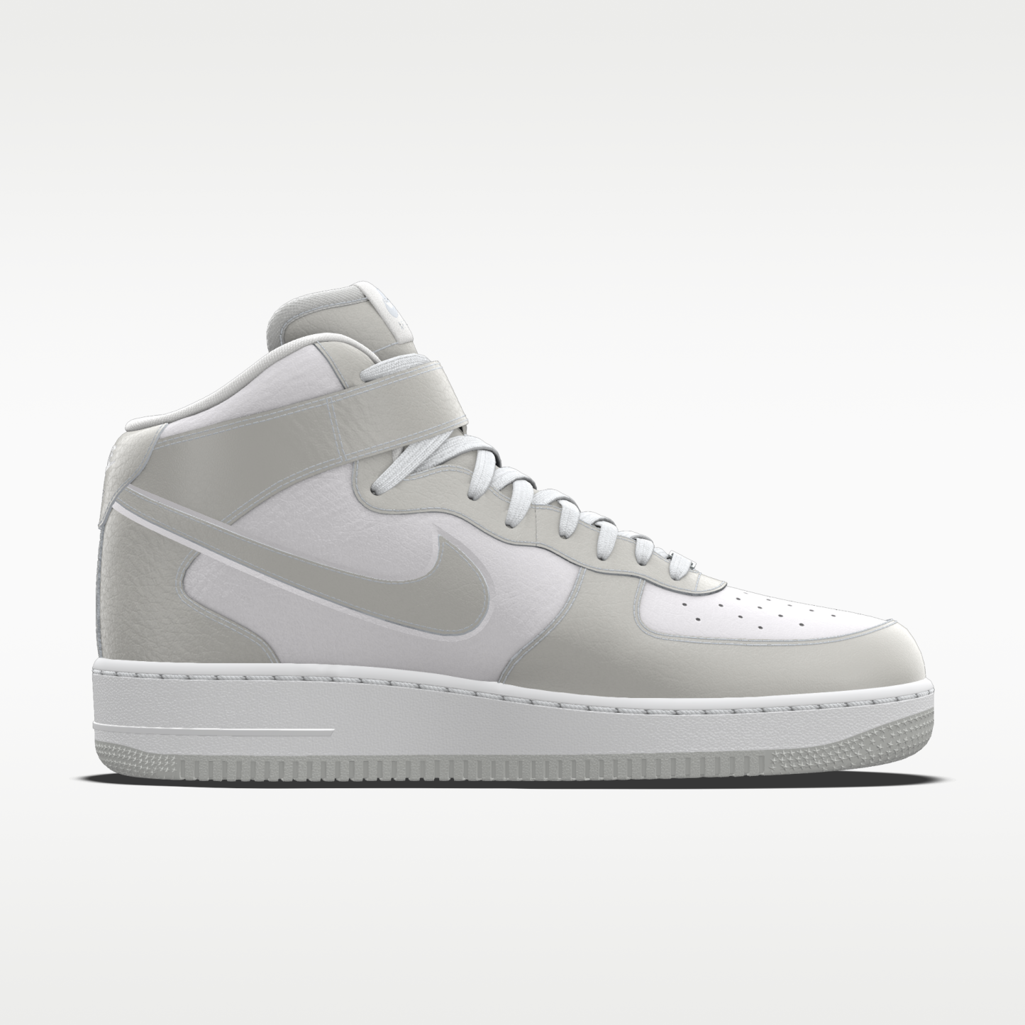 Nike Air Force 1 Mid By You - Πολύχρωμο/Πολύχρωμο/Πολύχρωμο (2120804569) - 3