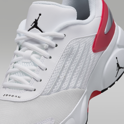 Jordan Trunner Flow - Λευκό/Gym Red/Metallic Silver/Μαύρο - 7