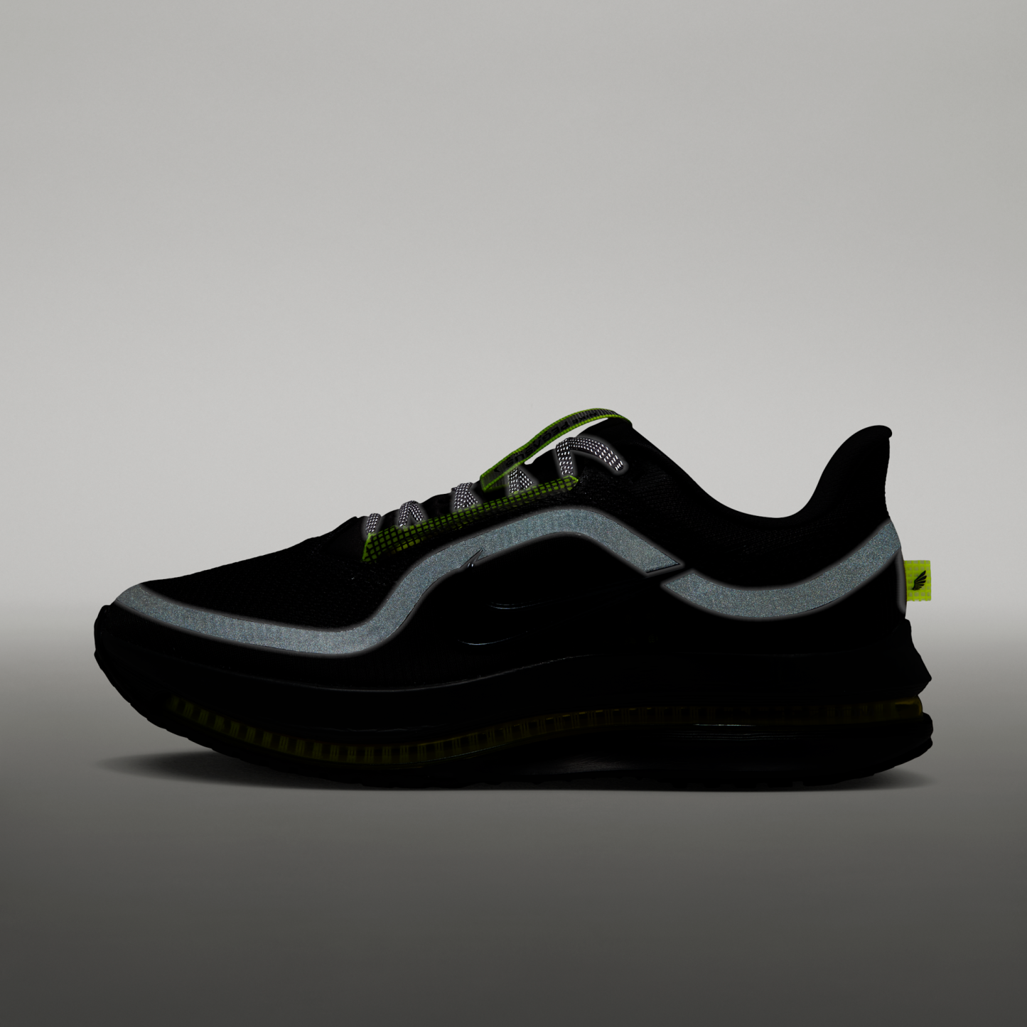 Nike Pegasus Premium - Dark Shadow/Lemon Venom/Λευκό/Μαύρο - 9