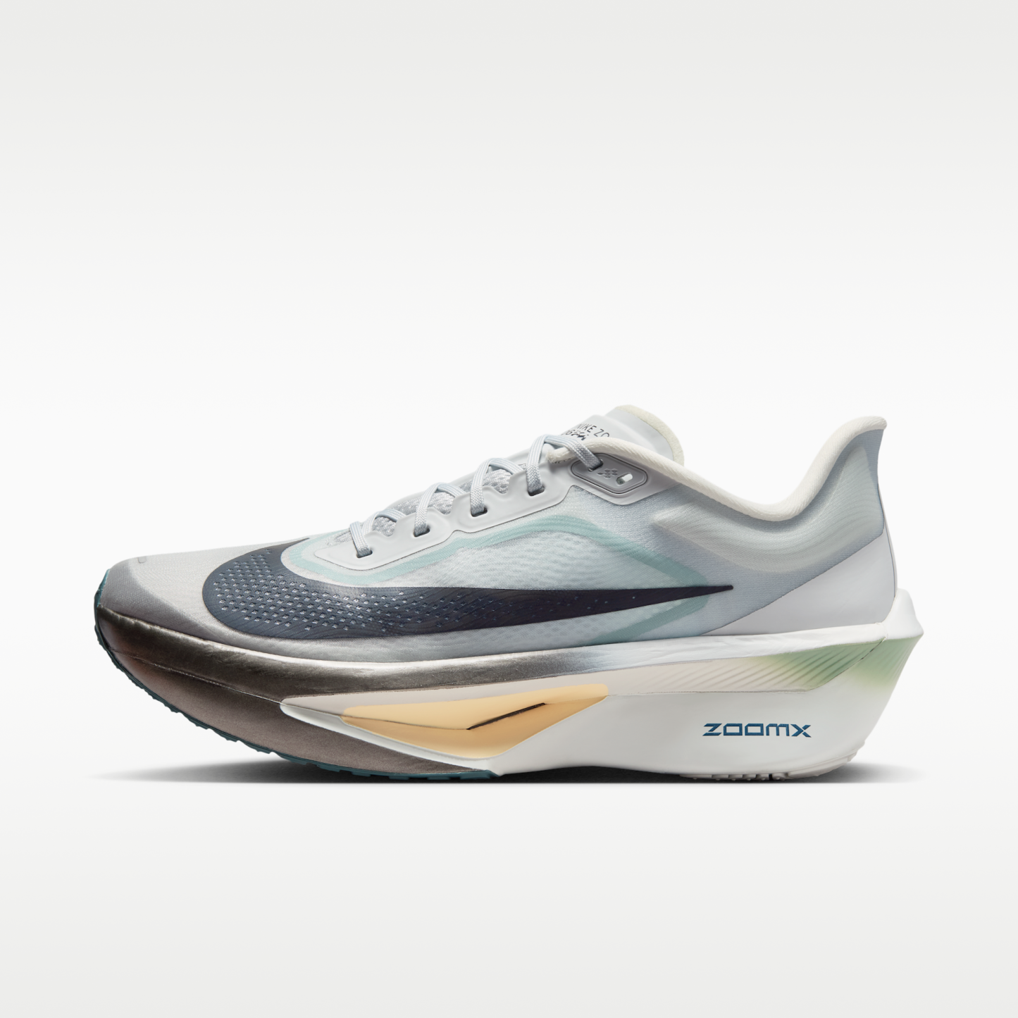 Nike Zoom Fly 6 - Pure Platinum/Grey Fog/Ice Peach/Dark Obsidian - 1