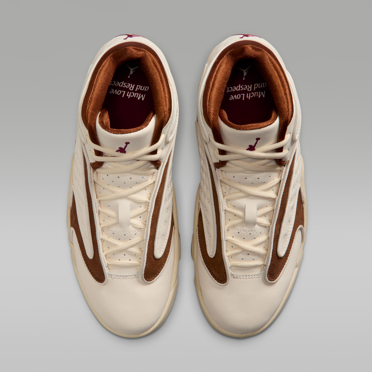 Air Jordan OG - Pale Ivory/Light British Tan/Muslin/Track Red - 4