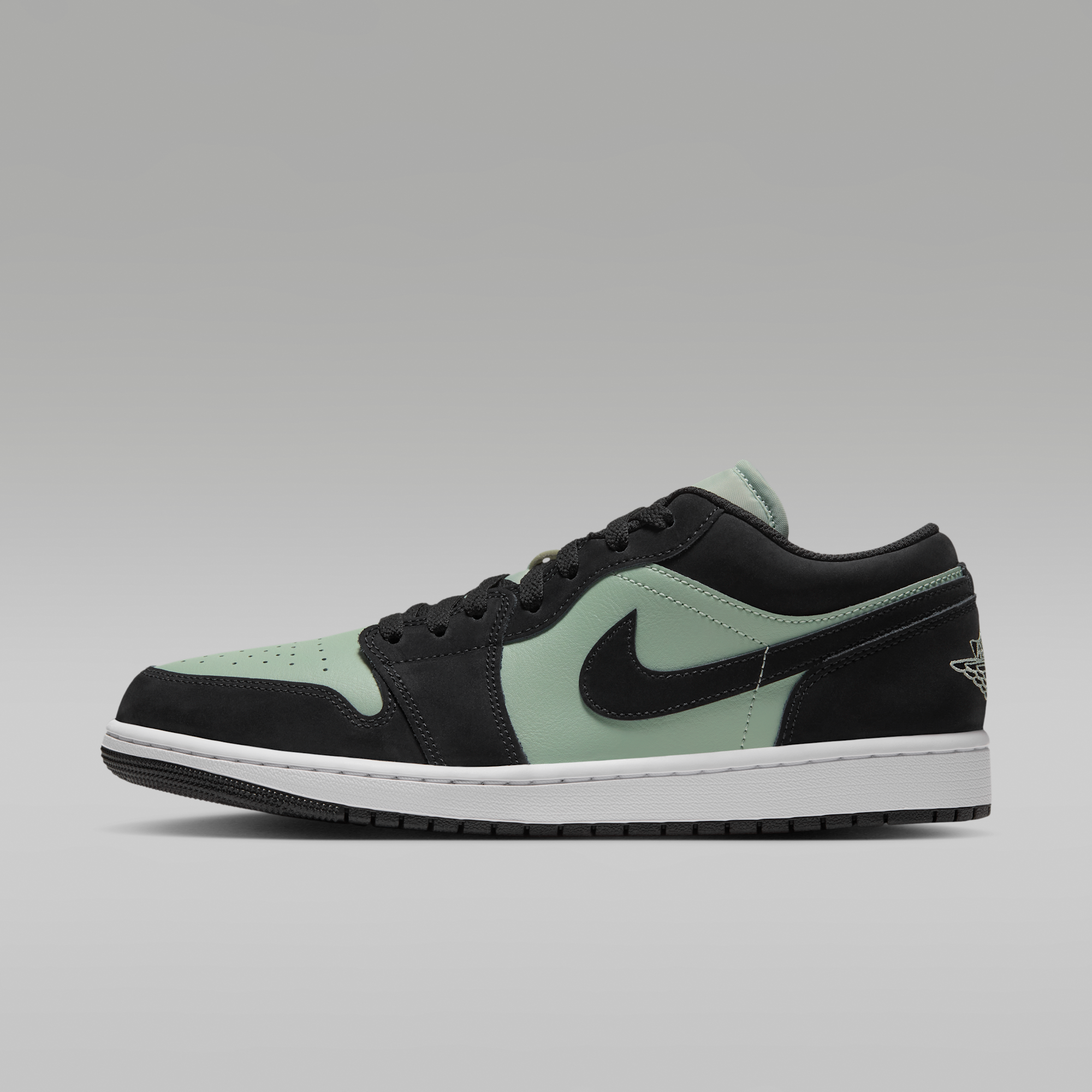 Air Jordan 1 Low - Μαύρο/Λευκό/Pistachio Frost - 1