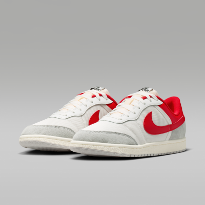 Air Jordan Skyline Low - Summit White/University Red/Light Smoke Grey/Μαύρο - 5
