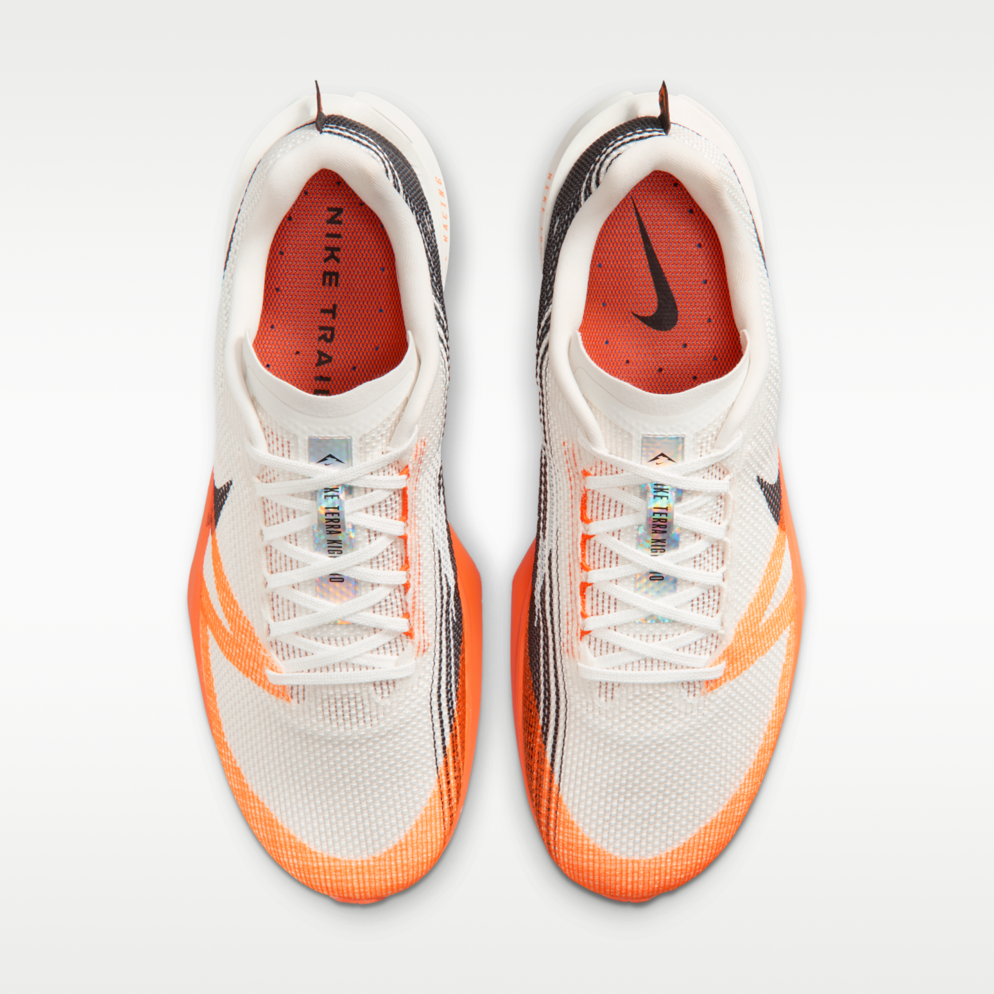 Nike Kiger 10 - Summit White/Total Orange/Safety Orange/Μαύρο - 4