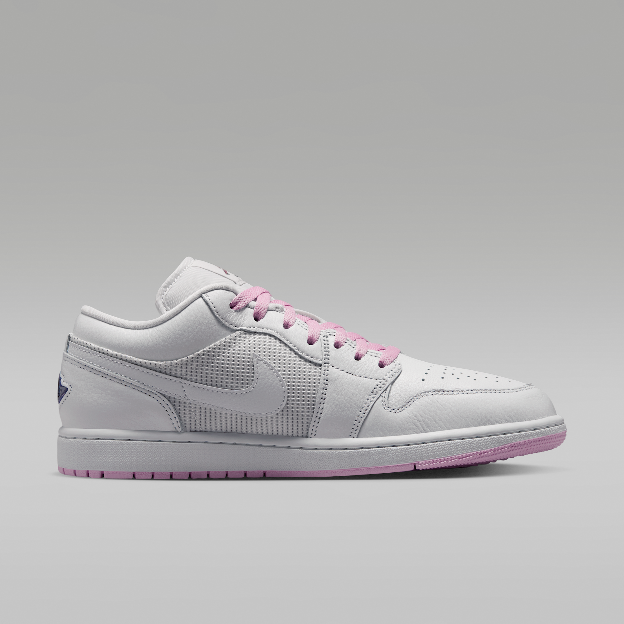Air Jordan 1 Low SE - Summit White/Light Arctic Pink/Silver - 3