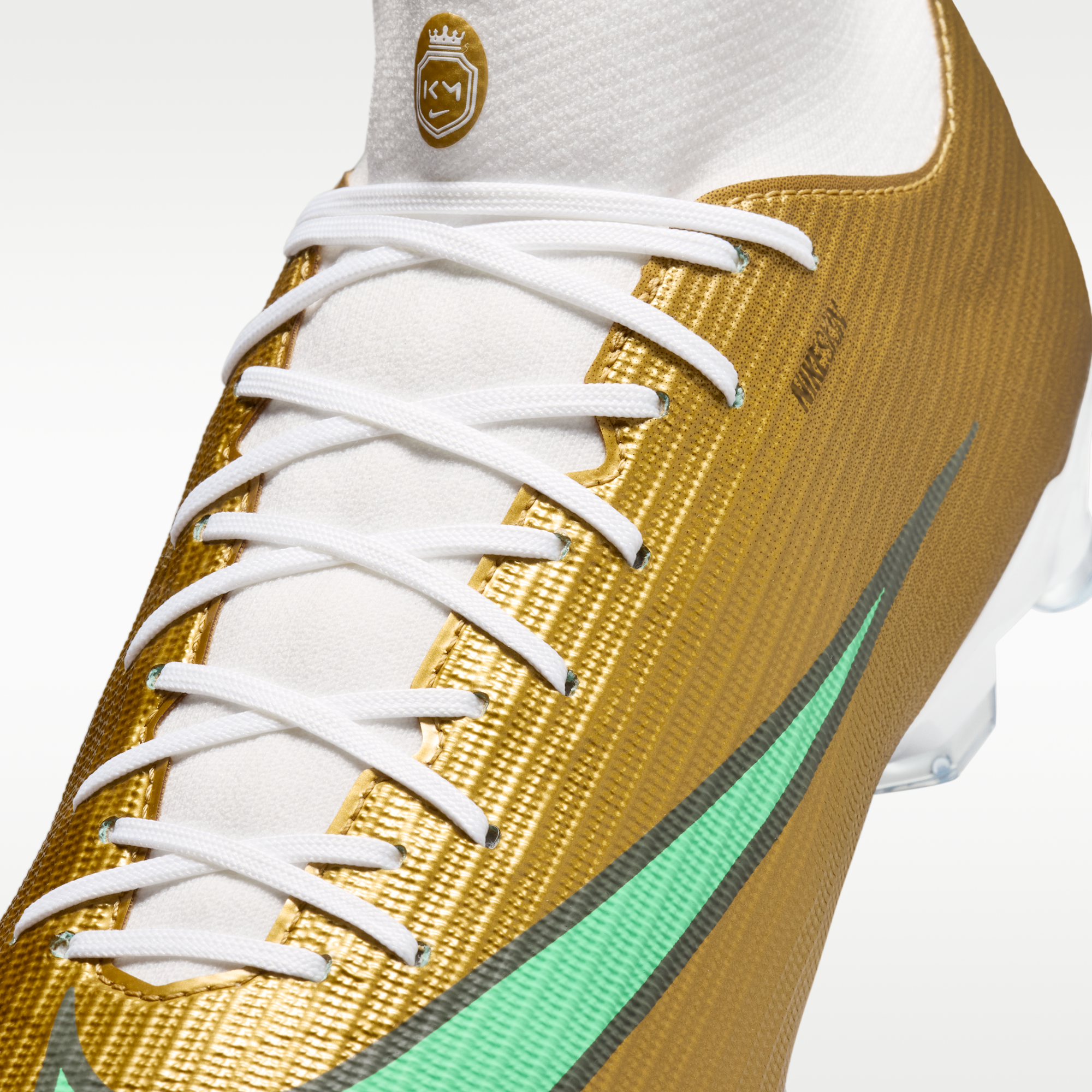 Nike Mercurial Superfly 11 Academy "Kylian Mbappé" - Metallic Gold/Green Glow (IO5000-701) - 8