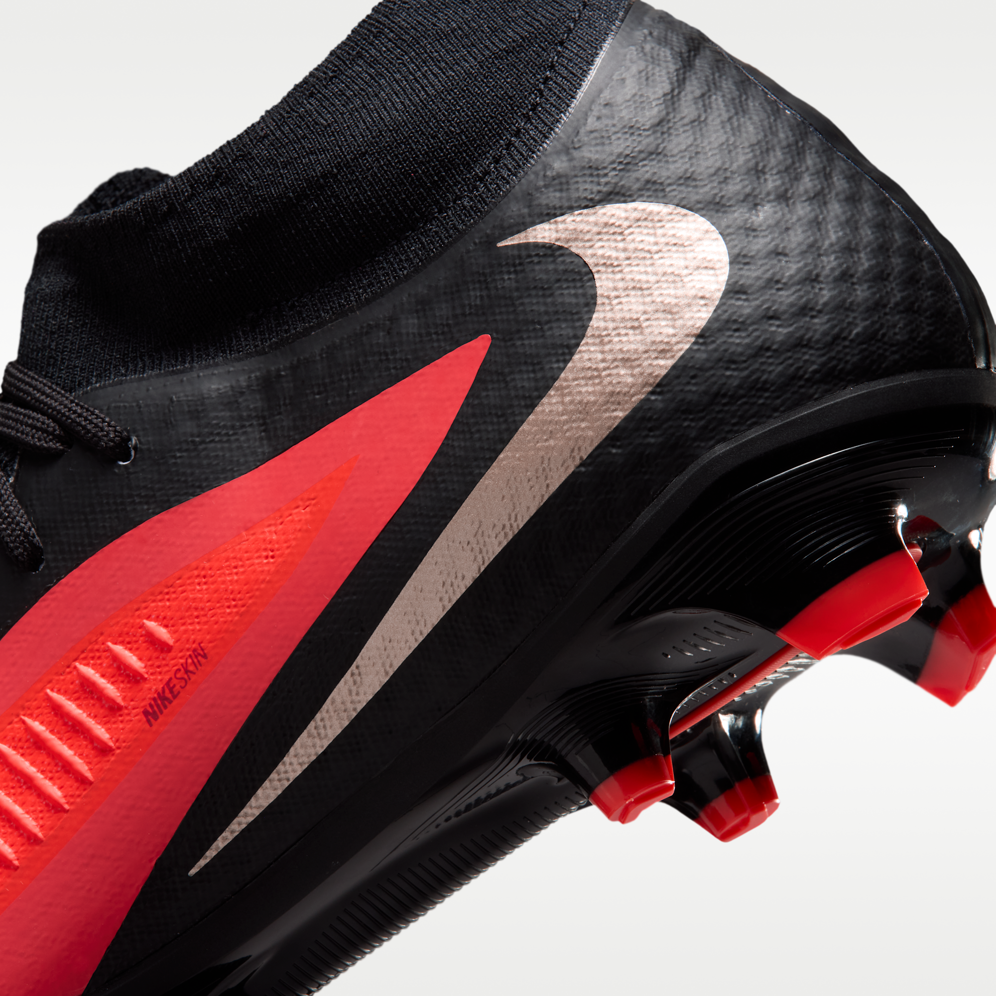 Nike Phantom 6 High Academy - Bright Crimson/Μαύρο/Blur (HQ2278-600) - 9