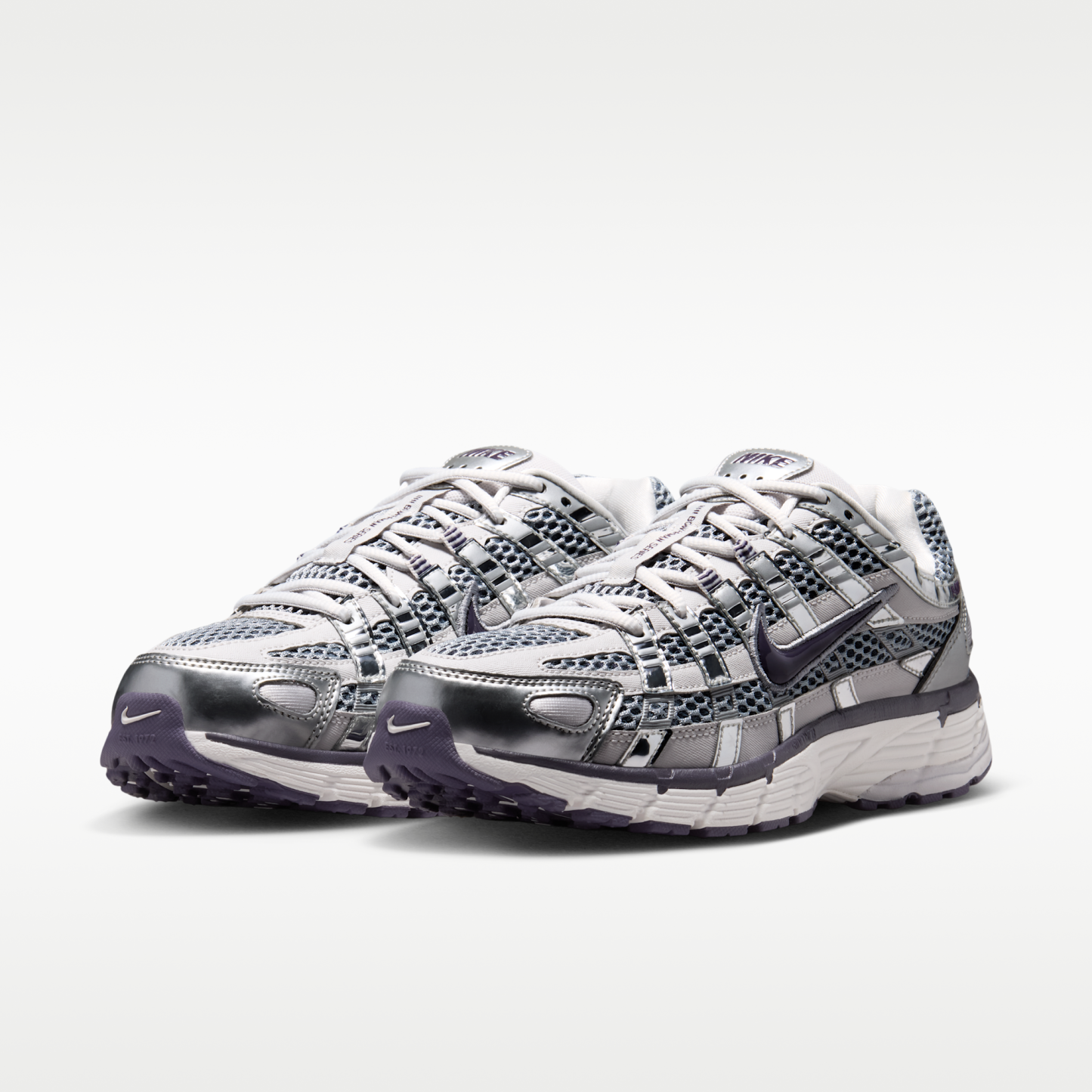 Nike P-6000 - Vast Grey/Metallic Silver/Stealth/Dark Raisin - 5