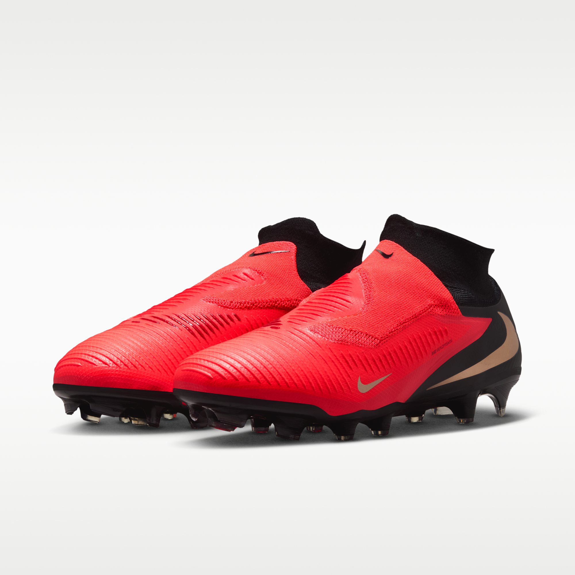 Nike Phantom 6 High Pro - Bright Crimson/Μαύρο/Blur (HQ2311-600) - 5