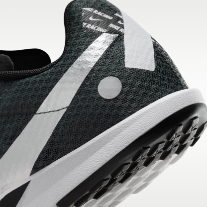Nike Zoom Rival Waffle 6 - Μαύρο/Dark Smoke Grey/Λευκό/Metallic Silver - 8