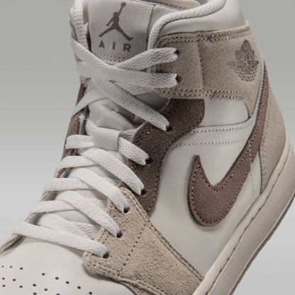 Air Jordan 1 Mid SE - Phantom/Cream II/Mink Brown - 7