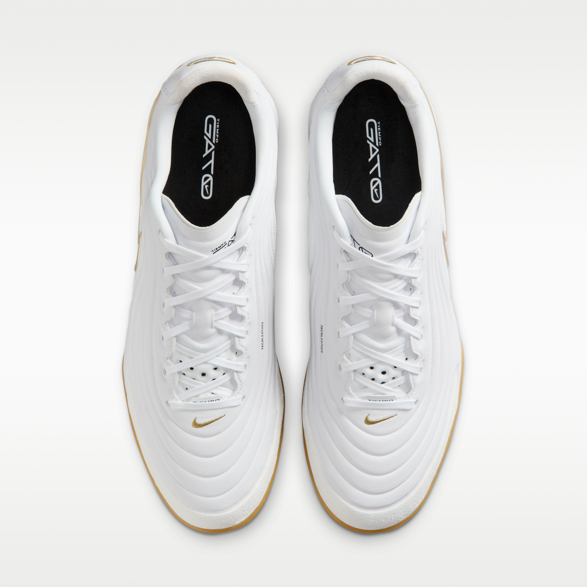 Nike Tiempo Reactgato - Λευκό/Metallic Gold - 4