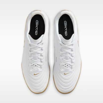 Nike Tiempo Reactgato - Λευκό/Metallic Gold - 4