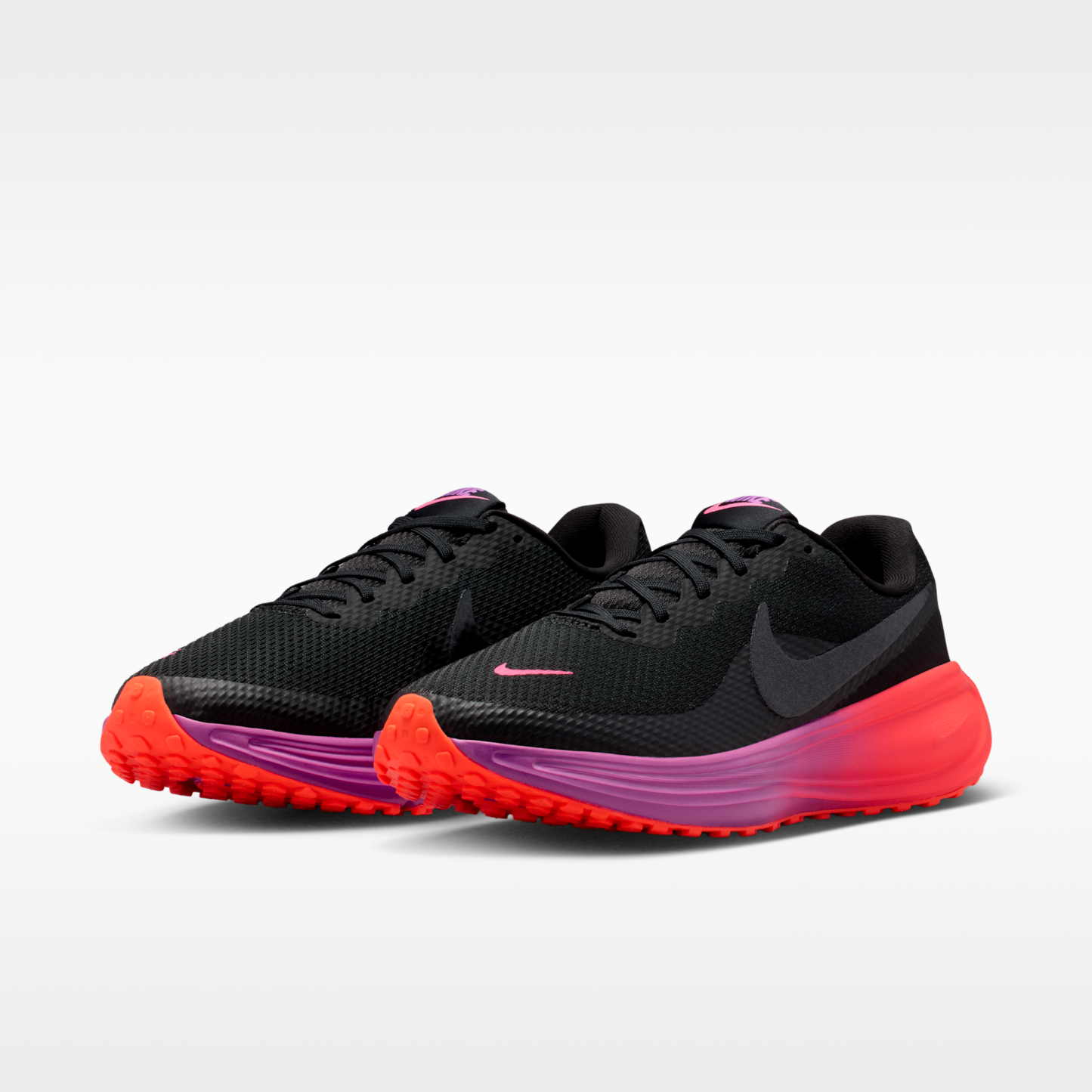 Nike Revolution 8 - Μαύρο/Bright Crimson/Fuchsia Blast/Μαύρο - 5