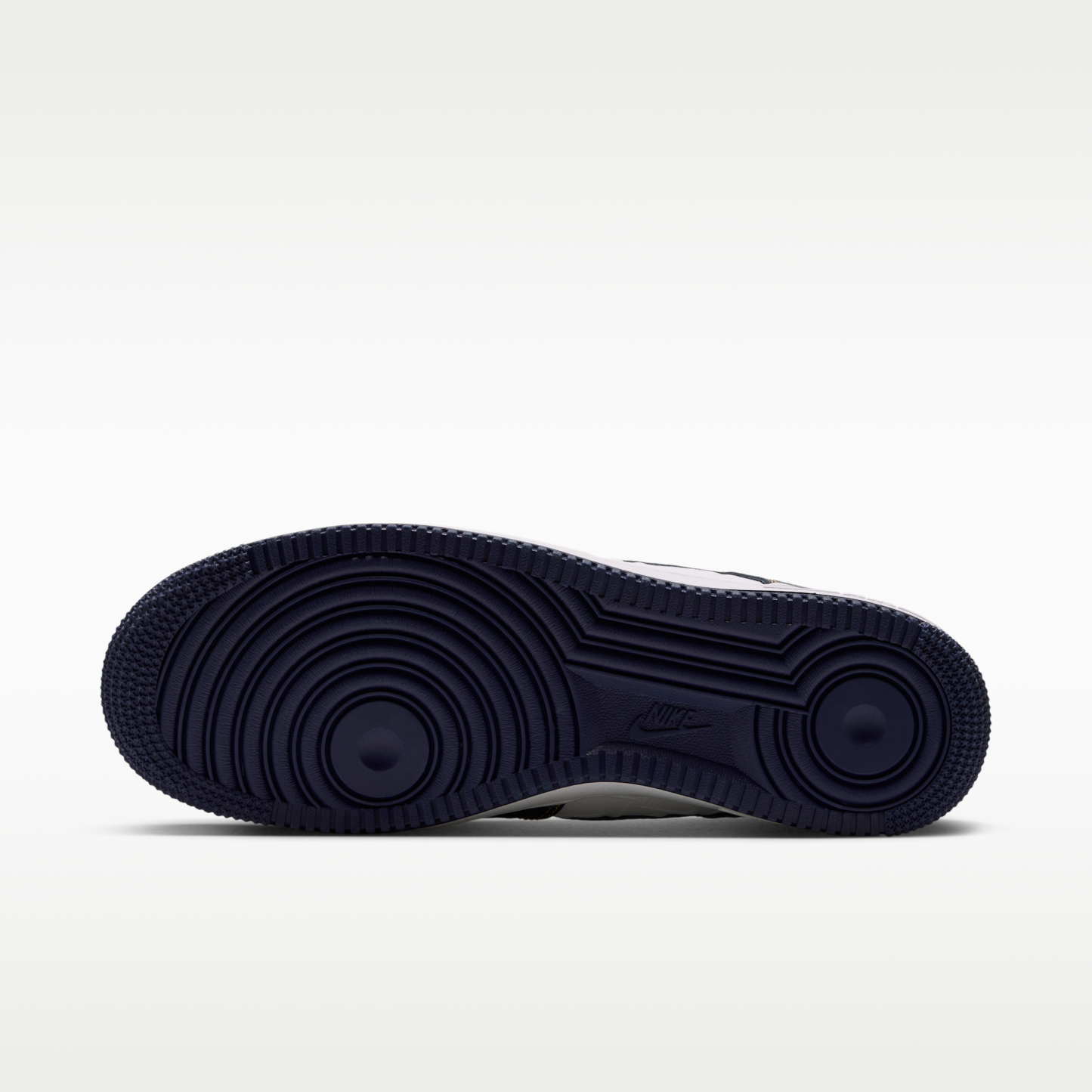 Nike Air Force 1 '07 - Summit White/Yellow Ochre/Midnight Navy - 2