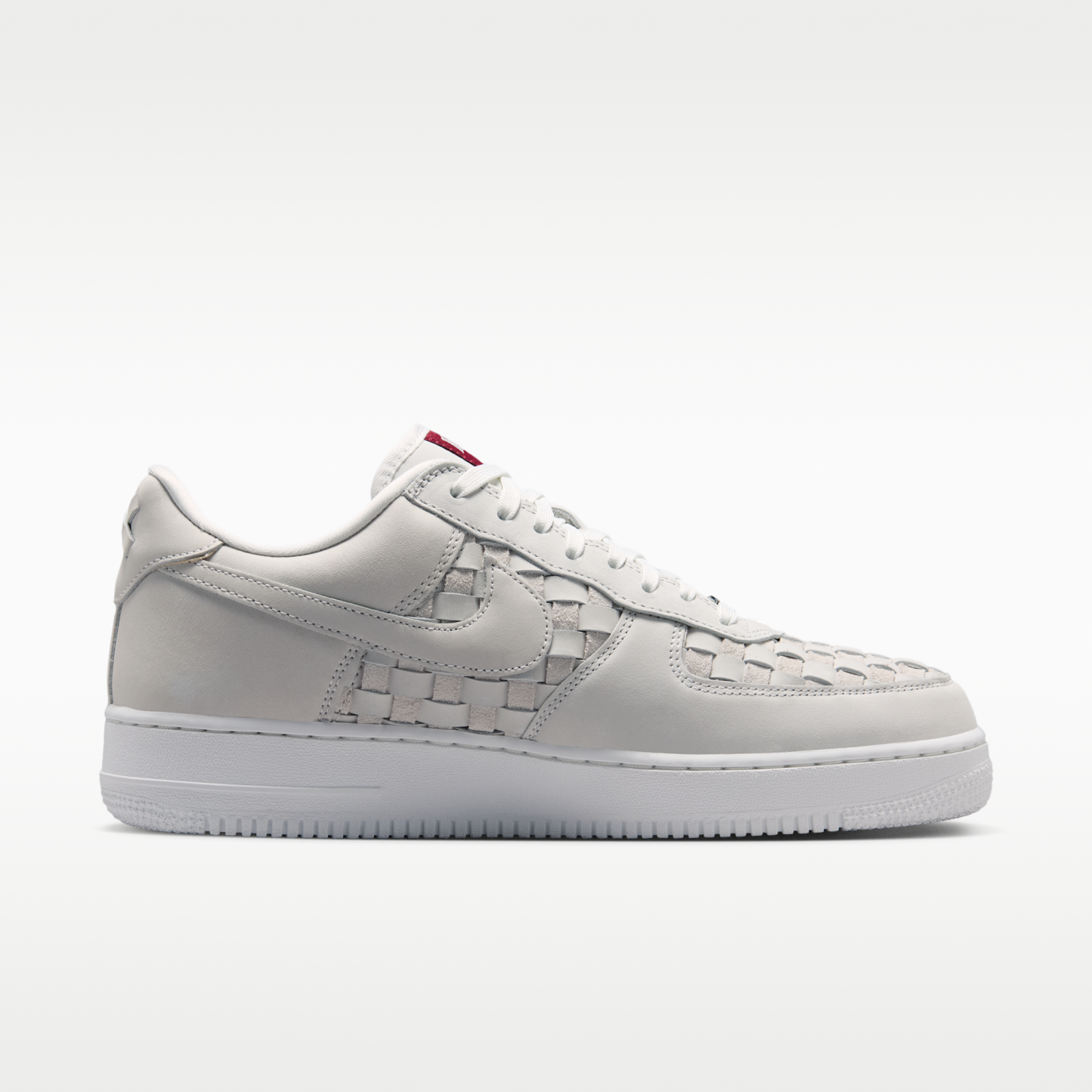 Nike Air Force 1 Low Retro Premium - Summit White/Team Red/Metallic Silver/Summit White - 3