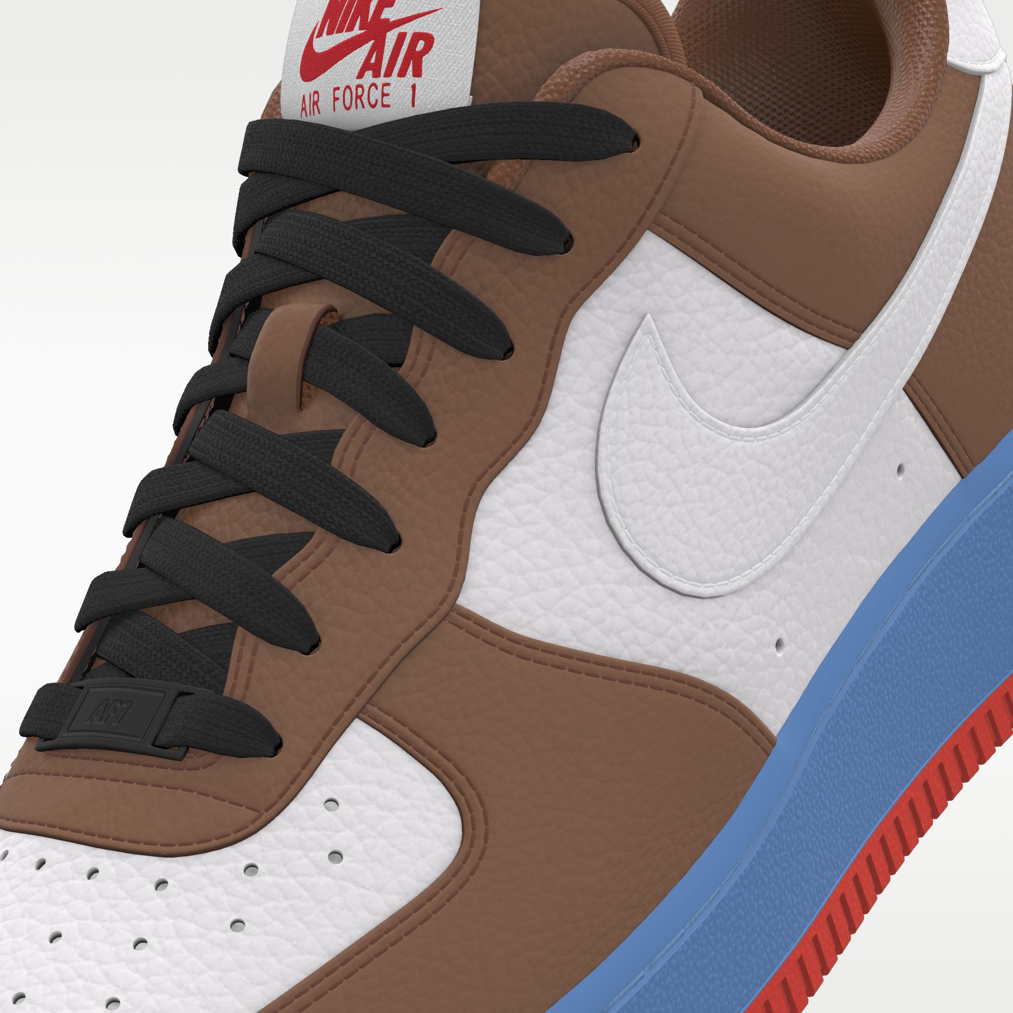 Nike Air Force 1 By You - Πολύχρωμο/Πολύχρωμο (4981078980) - 7
