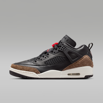 Jordan Spizike Low - Μαύρο/Palomino/Phantom/University Red - 1