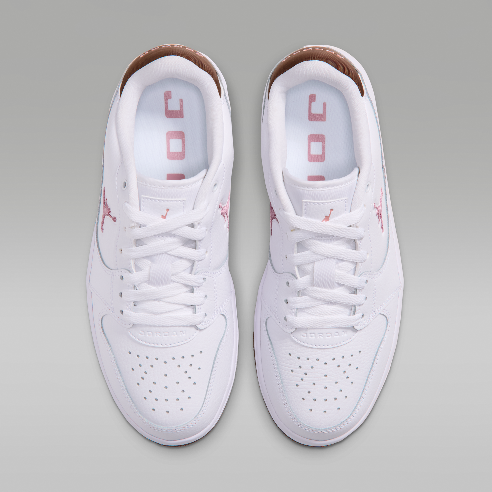 Jordan Court Connect Low - Λευκό/Cacao Wow/Rust Pink - 4