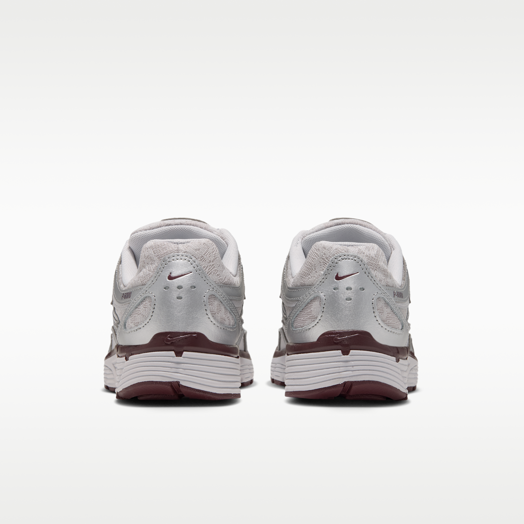 Nike P-6000 - Vast Grey/Metallic Silver/Burgundy Crush - 6