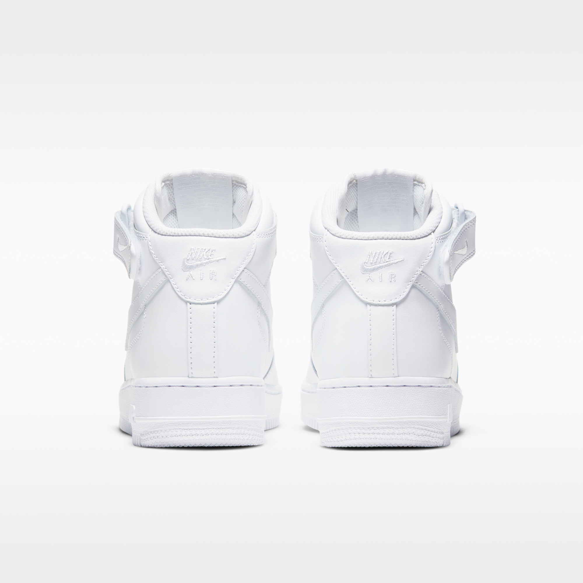 Nike Air Force 1 '07 Mid - Λευκό/Λευκό/Λευκό - 6