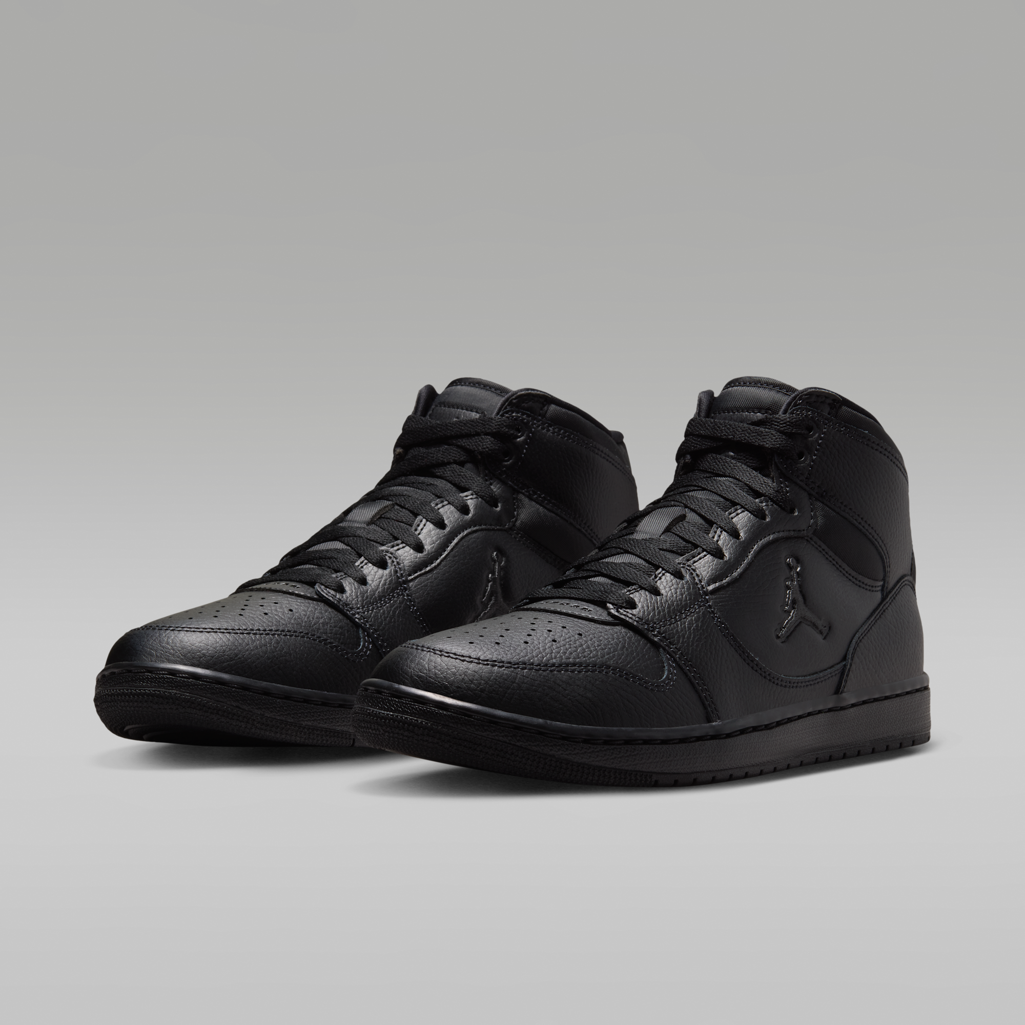 Jordan Court Connect Mid - Μαύρο/Dark Smoke Grey - 5