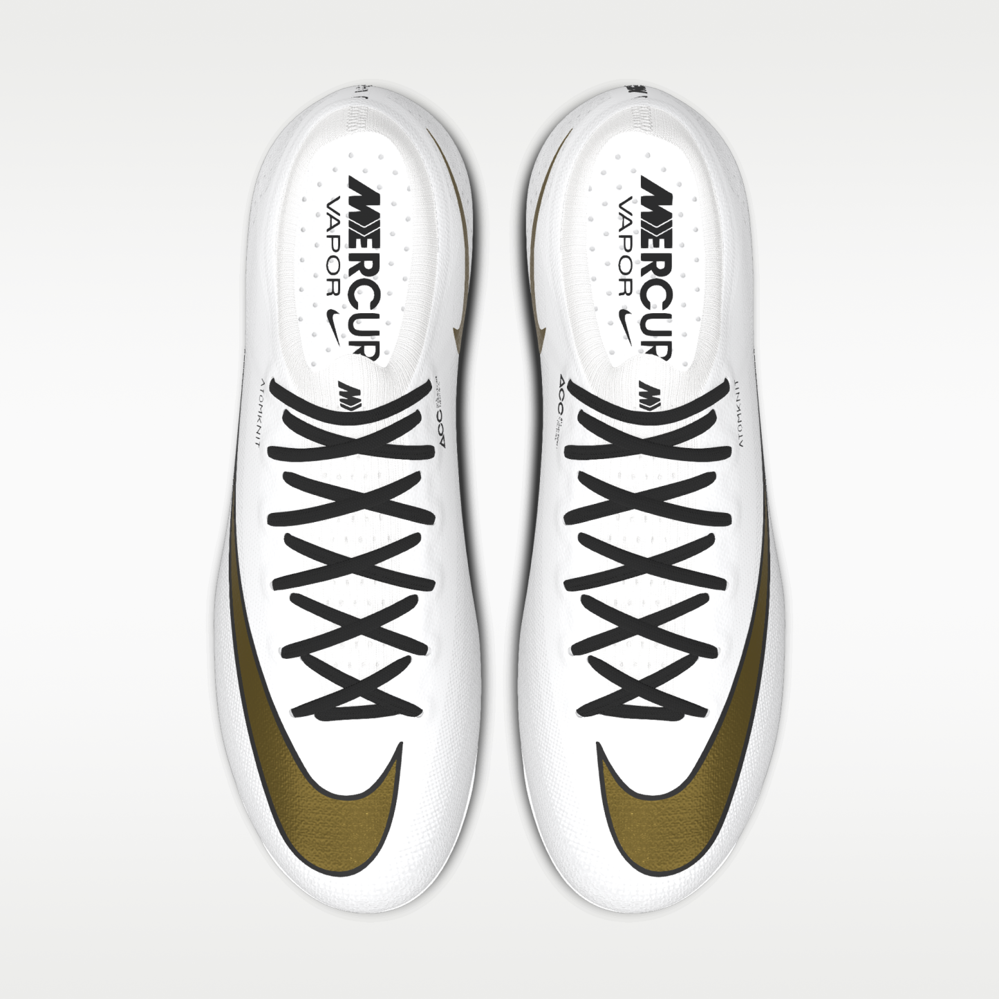 Nike Mercurial Vapor 17 Elite By You - Λευκό/Λευκό (3457357132) - 4