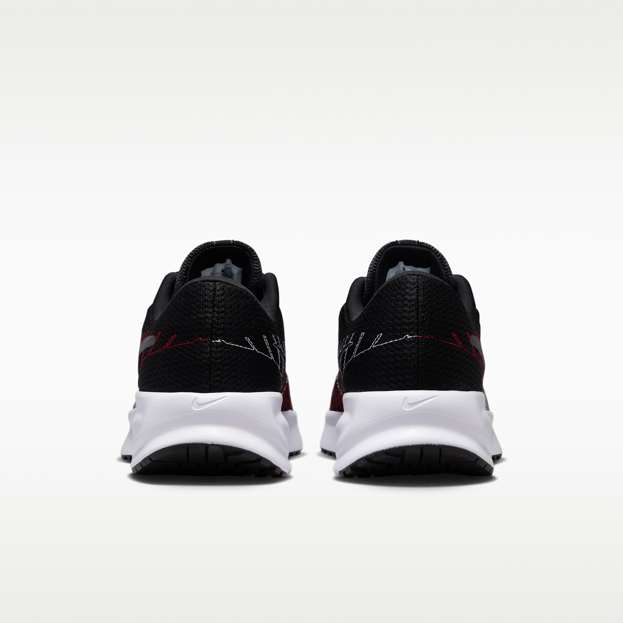 Nike Run Defy - Μαύρο/University Red/Λευκό/Cool Grey - 6