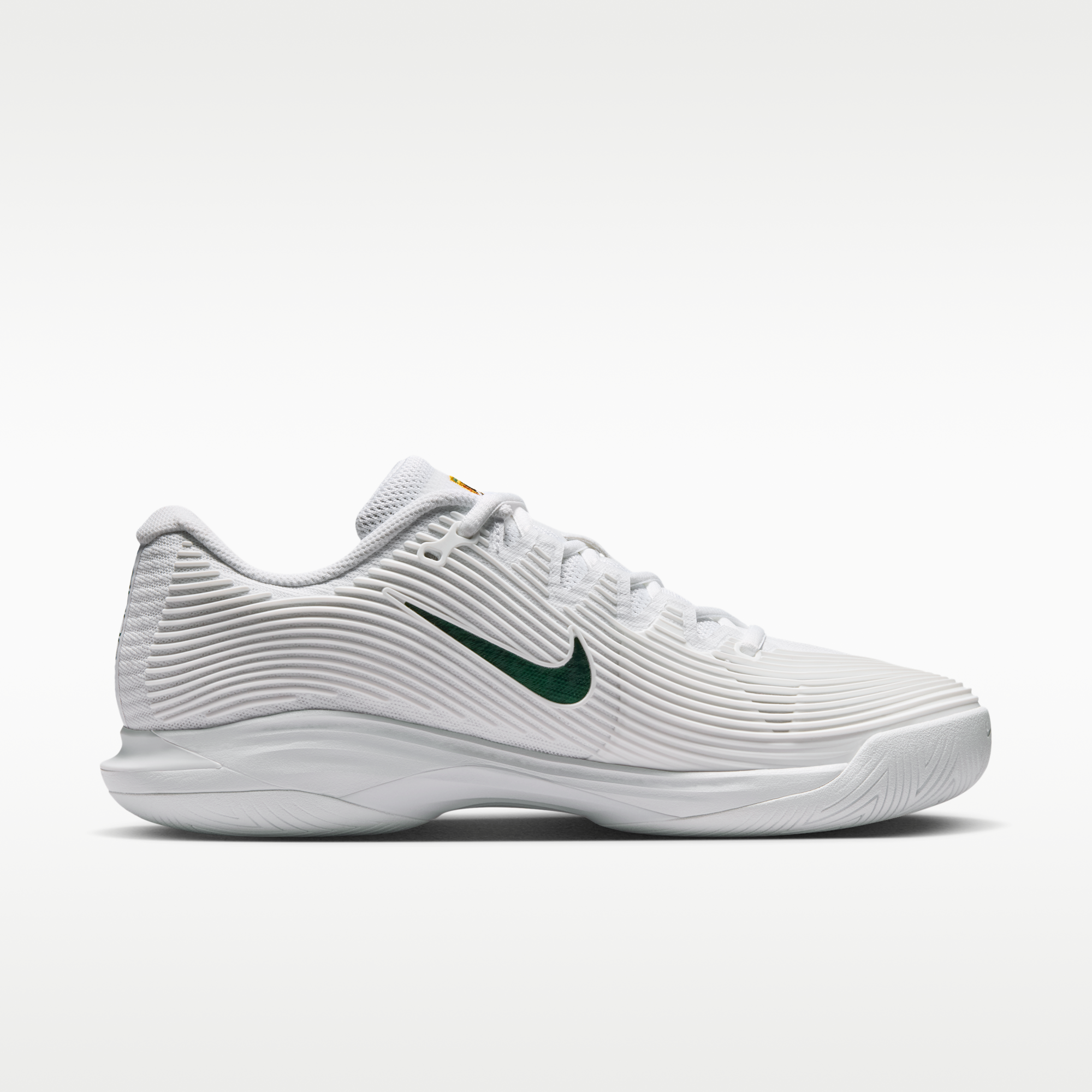 Nike Zoom Vapor 12 PRM - Λευκό/University Gold/University Red/Gorge Green - 3