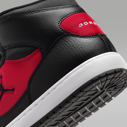 Jordan Court Connect Mid - Μαύρο/Gym Red/Λευκό/Μαύρο - 8