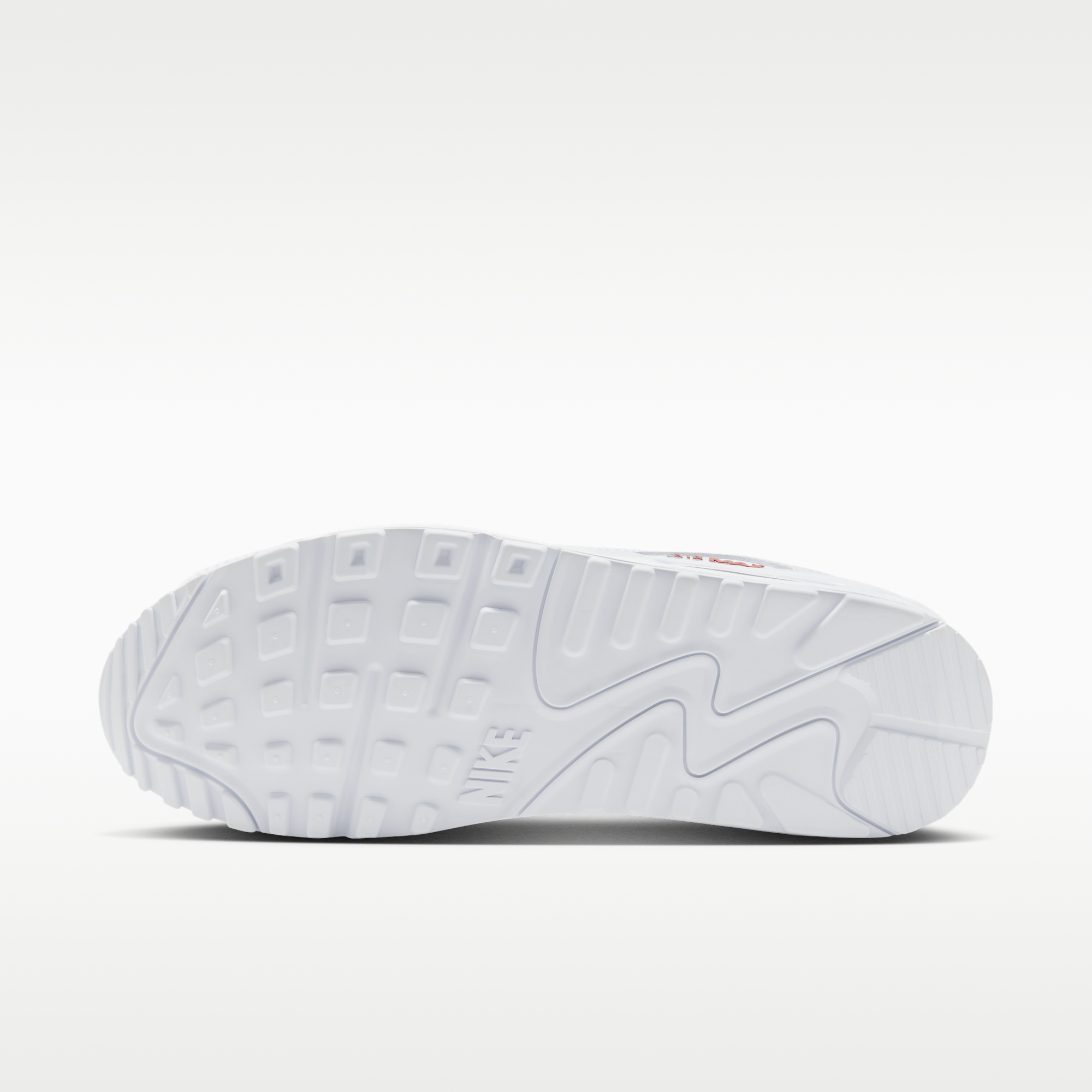 Nike Air Max 90 - Λευκό/Tough Red/Λευκό - 2