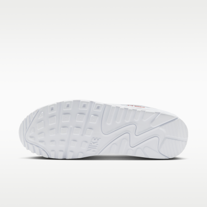 Nike Air Max 90 - Λευκό/Tough Red/Λευκό - 2