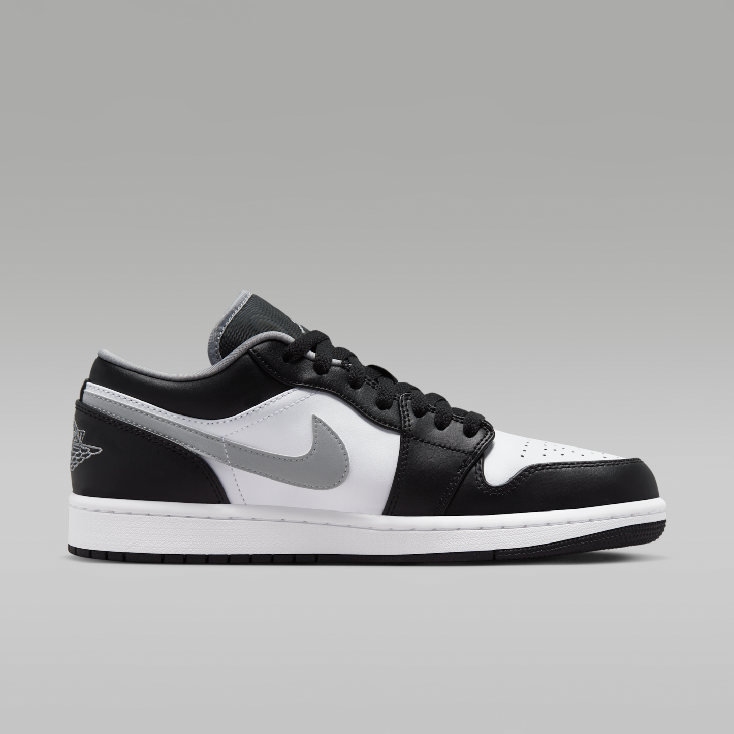 Air Jordan 1 Low - Μαύρο/Λευκό/Particle Grey - 3
